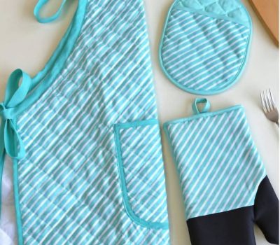 Conjunto Avental + Pegas