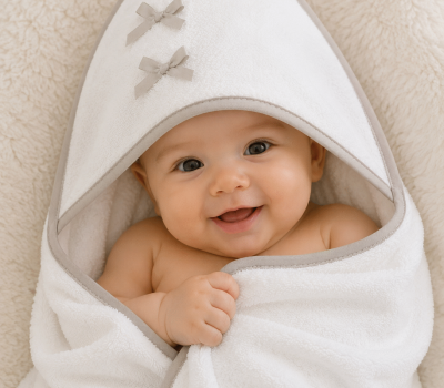 Toalha Banho Bebe