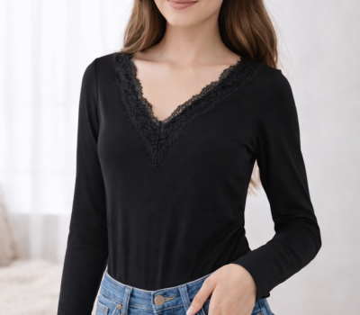 Body manga comprida Sweetlady