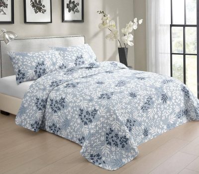 Bouty Dupla Face Floral Azul