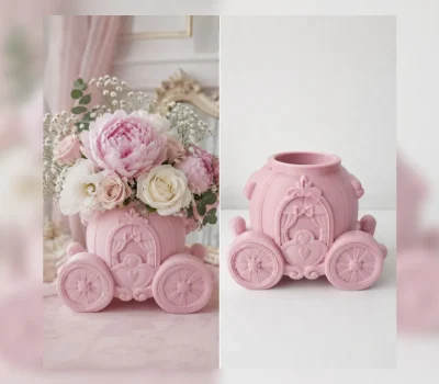 Vaso Carruagem Princesa