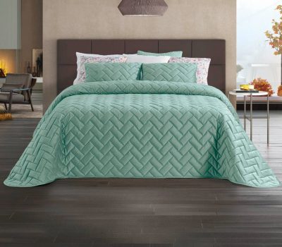 Colcha Veludo + Duas Almofadas