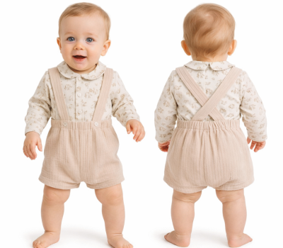 Conjunto criança 100% algodão