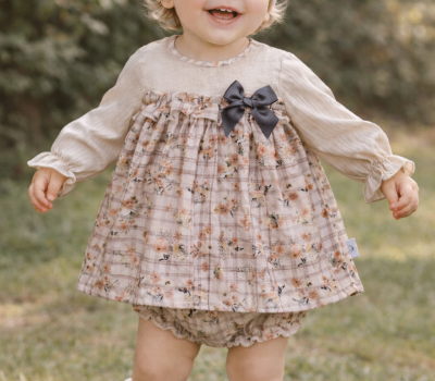 Vestido menina floral