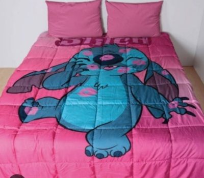 Edredão Nórdico Infantil Stitch