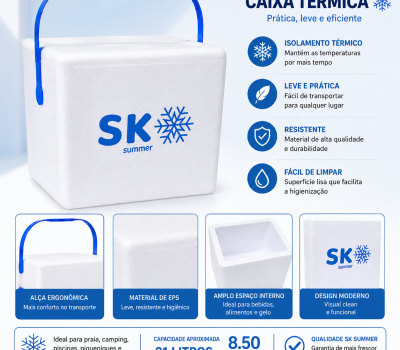Caixa Termica 21Litros