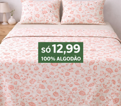 Lençóis Casal 100% Algodão