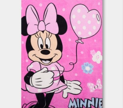 Manta Coralina Infantil Minnie – 100 × 140 cm