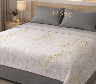 Lençol Casal 100% Algodão