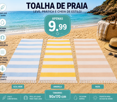 Páreo Praia 90x170cm