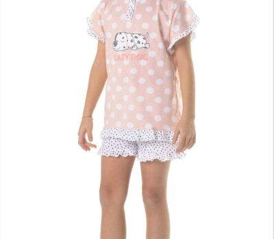 Pijama menina calcão 100% algodão