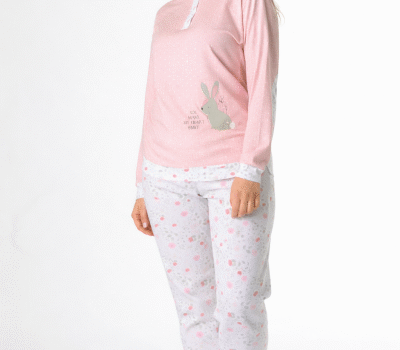 Pijama Senhora Coelho 100% Algodão