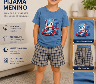 Pijama Sonic