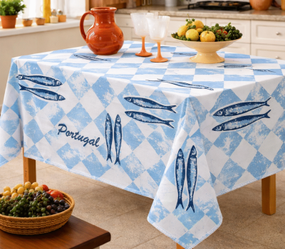 Toalha mesa de cozinha 150x200