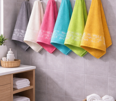 Toalhas De Rosto Padrão Floral 50x100